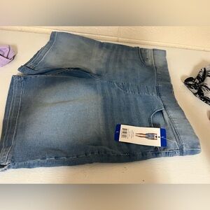 DKNY Light Blue Women's Jean shorts
